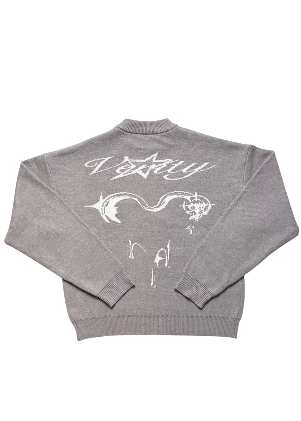 VERITY KNIT SWEATER DUNKELGRAU